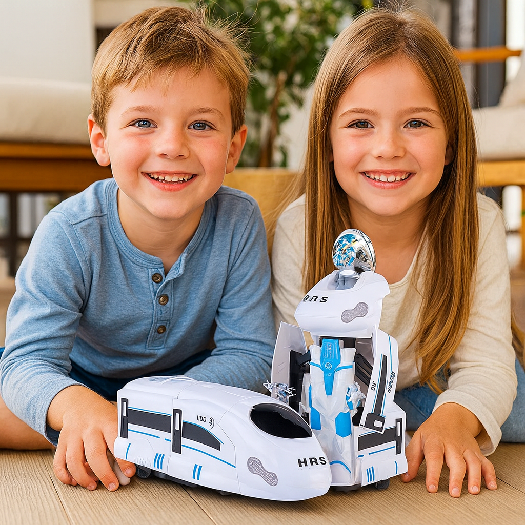 Transforming Robot Train Toy