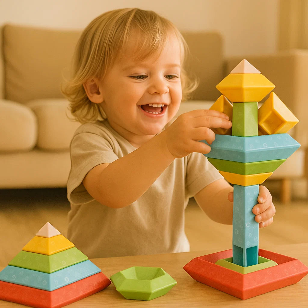 Child - Friendly Montessori Staple Blocks