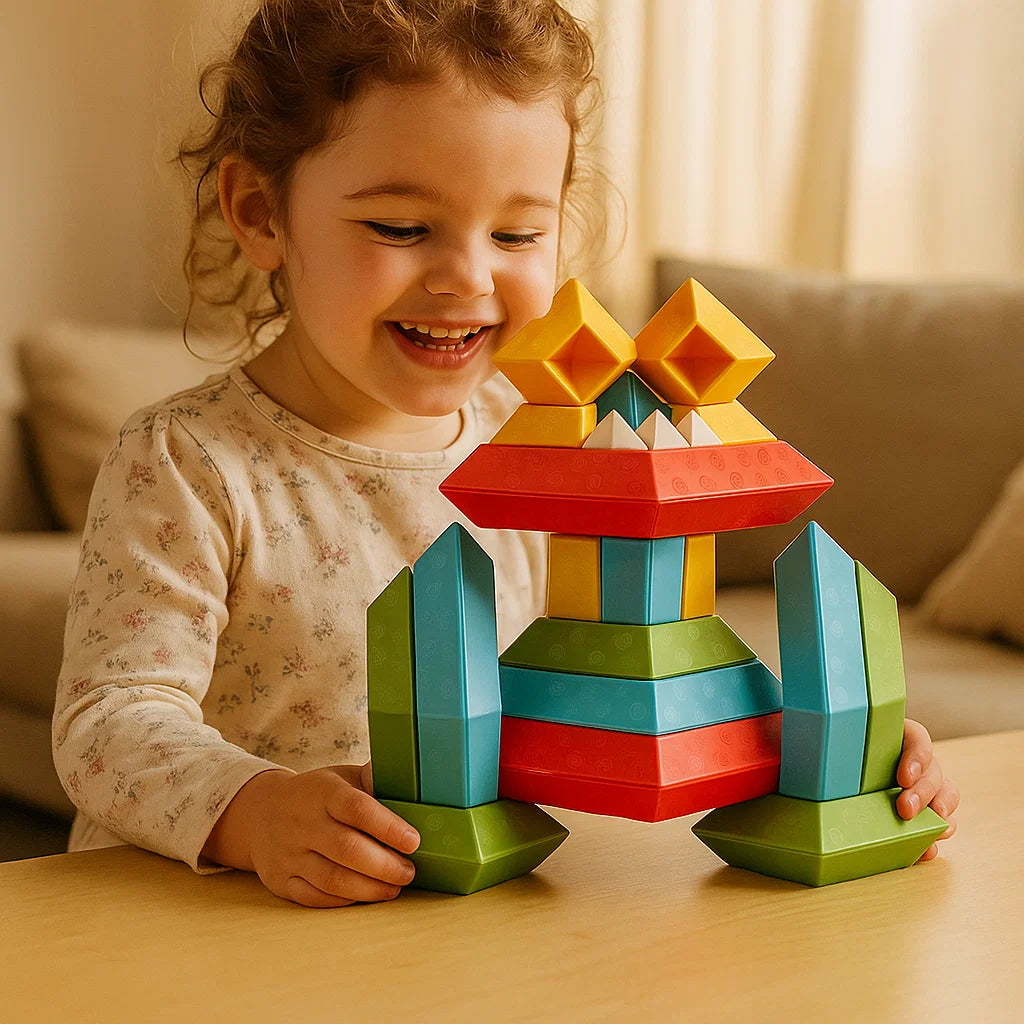 Child - Friendly Montessori Staple Blocks