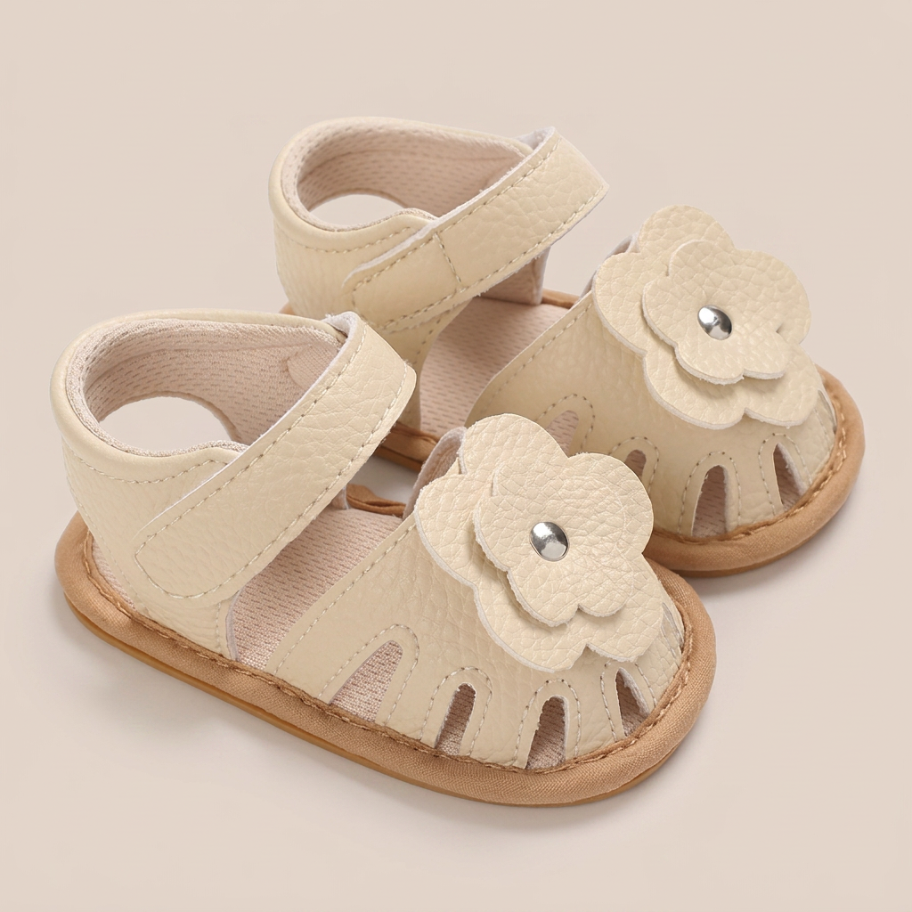 Flower Cutout Sandals