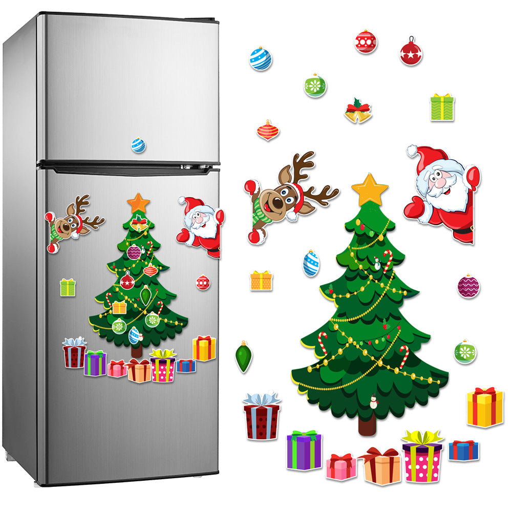 Christmas Montessori Magnetic Sticker Set for DIY Decorating