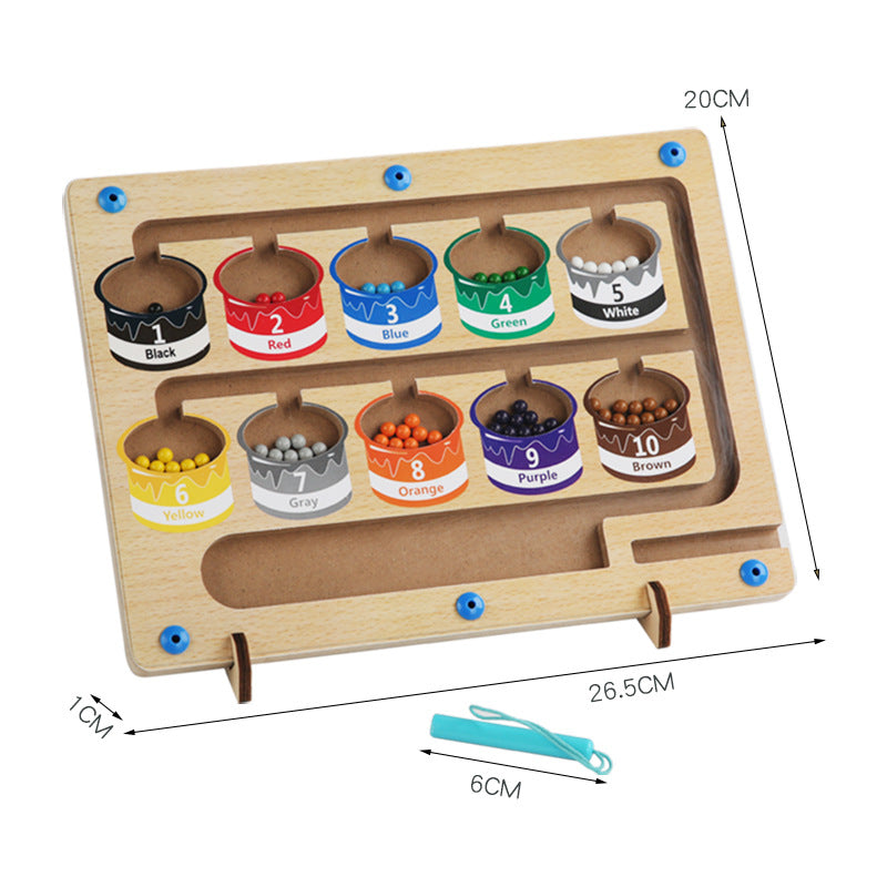 Montessori Magnetic Maze