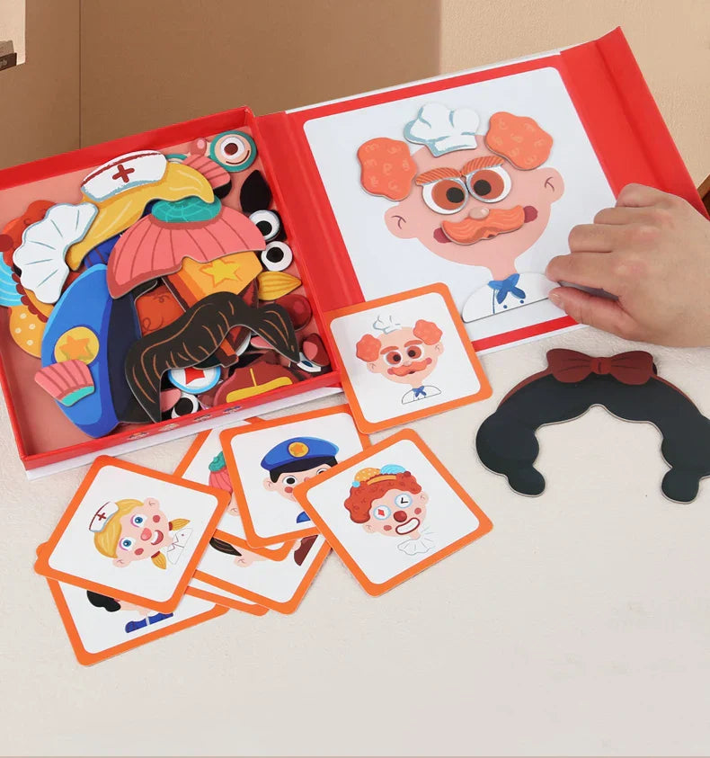 Educational Facial Expression Learning Puzzle for Kids