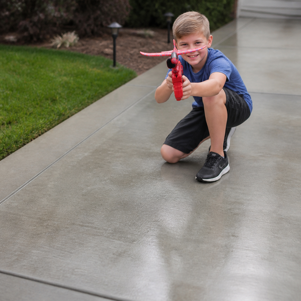 Foam Glider Airplane Launcher Set