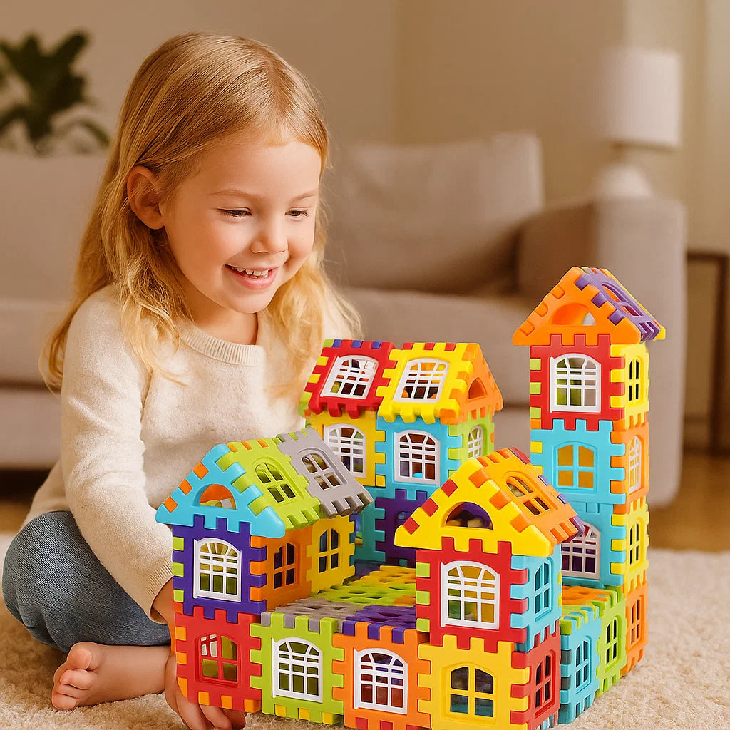 Montessori Window Building Blocks for Children