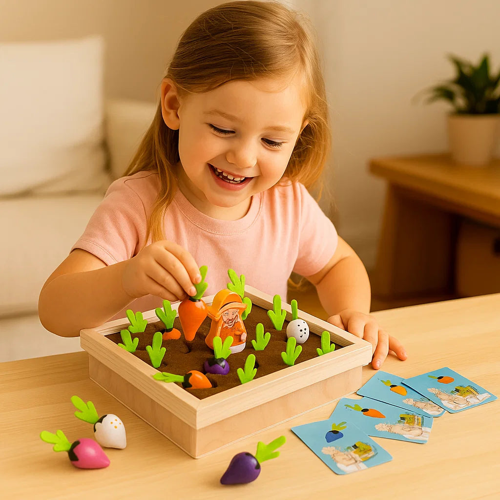 Montessori Felt Farm Toys