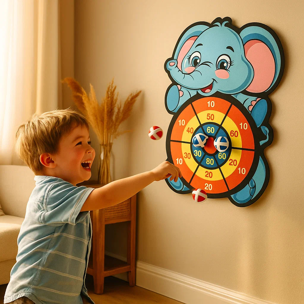 Cute Kids’ Dart Toss Game