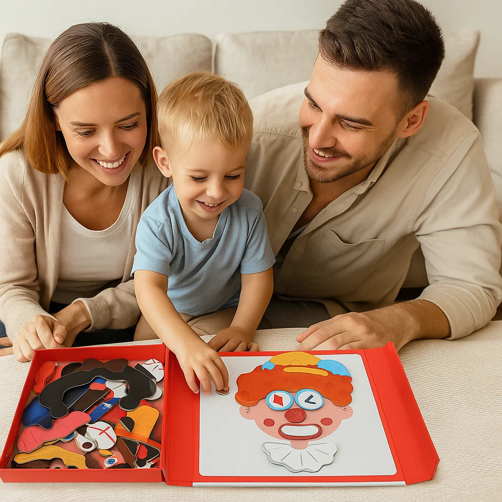 Educational Facial Expression Learning Puzzle for Kids