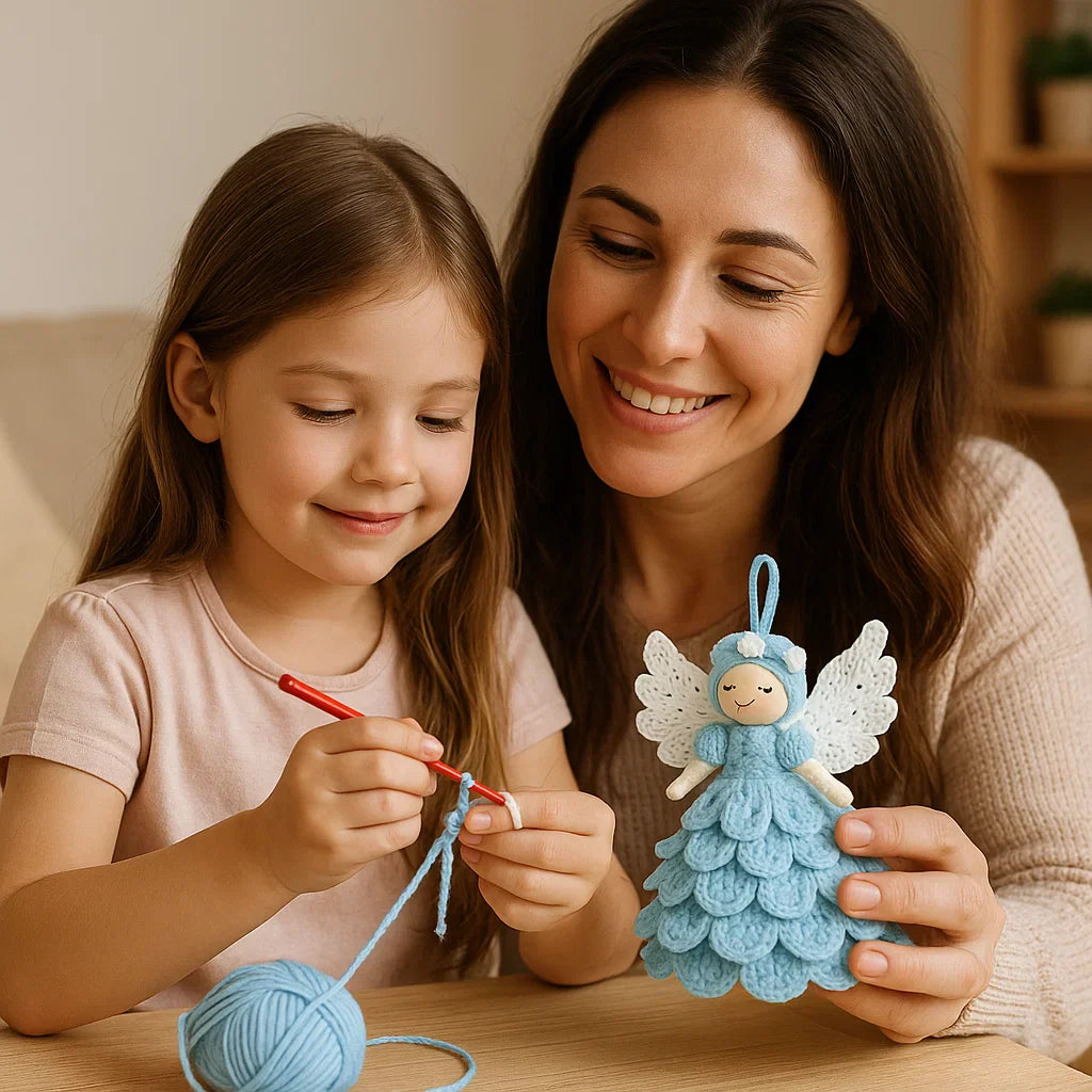 DIY Crocheted Angel Kit