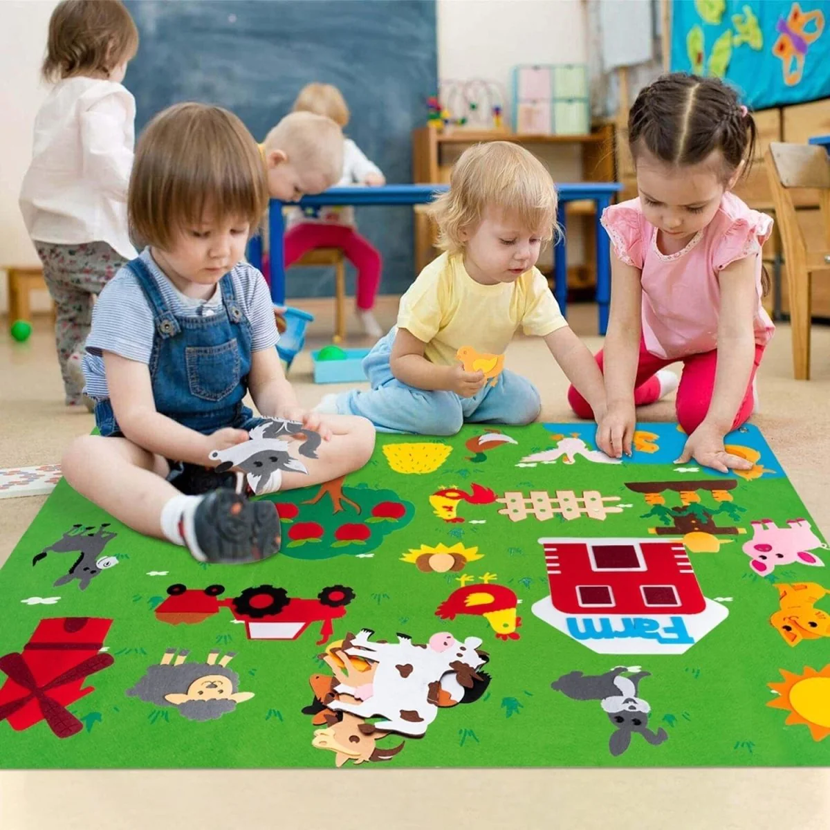Montessori Felt Worlds