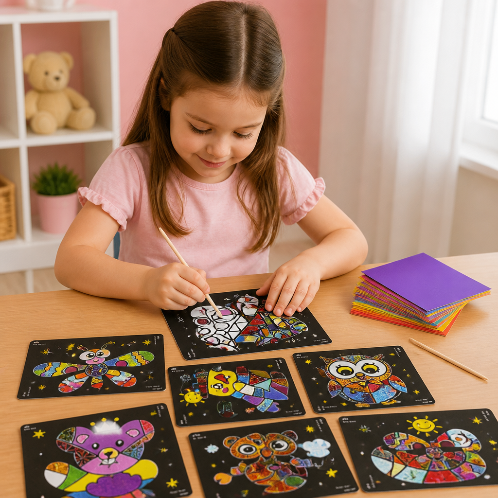 DIY Foil Art Craft Kit for Kids