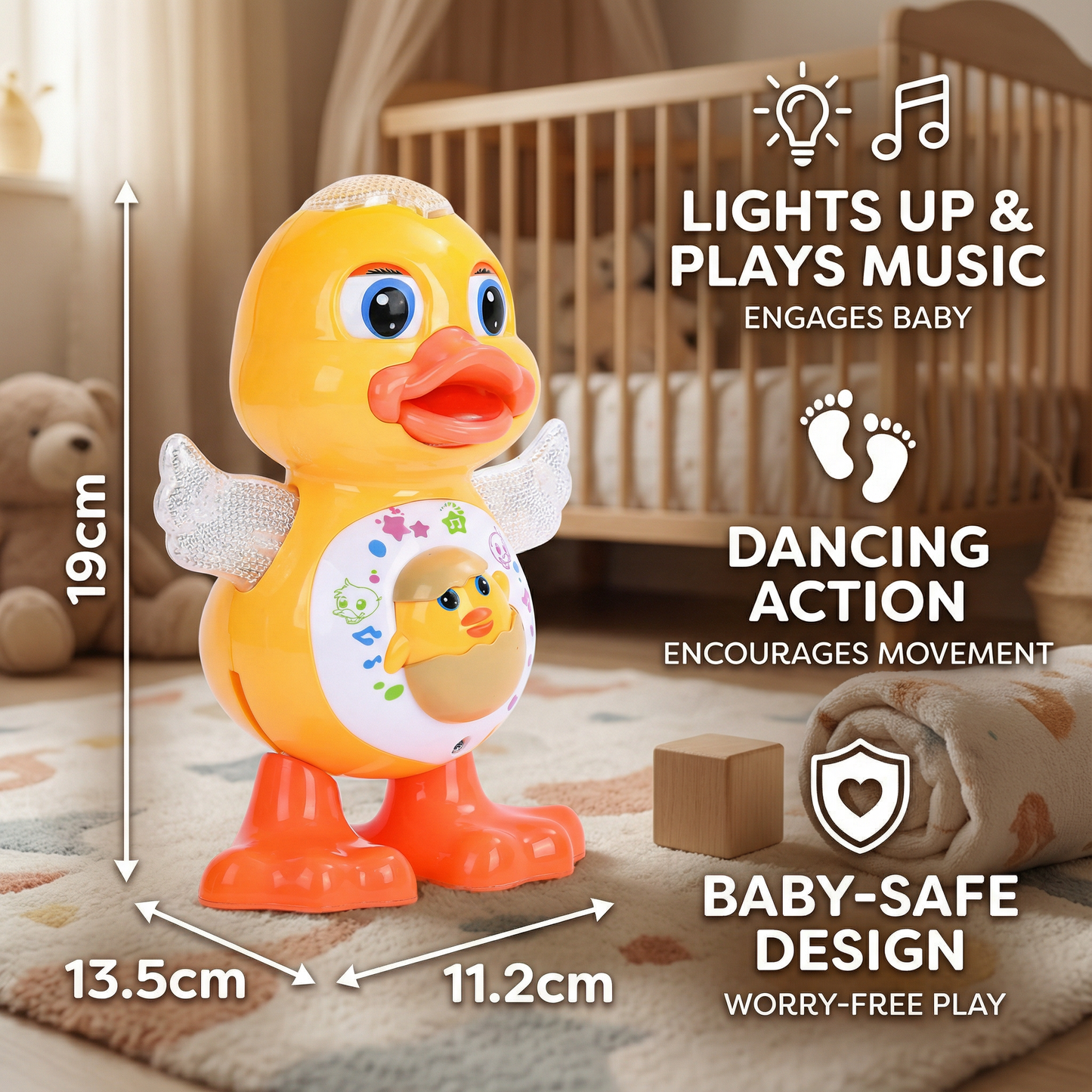 Dancing Baby Duck Toy