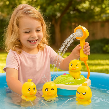 Sprinkling Bath Ducks