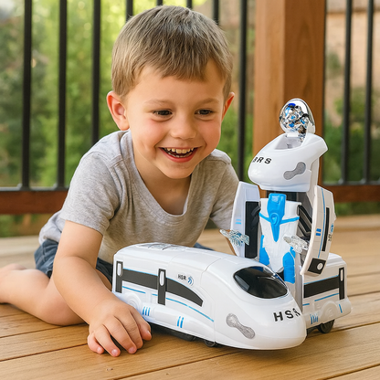 Transforming Robot Train Toy