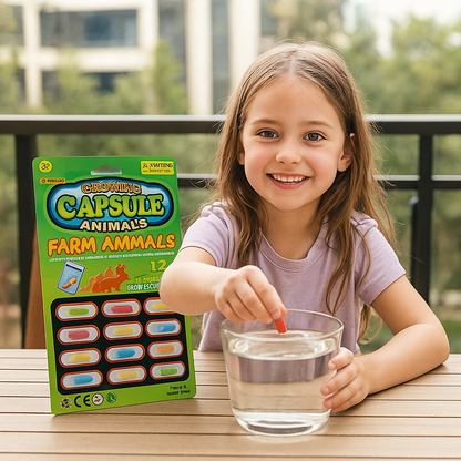 Magical Water Animal Growth Capsules