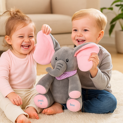 Peek-A-Boo-Elephant - Interactive Plush Toy