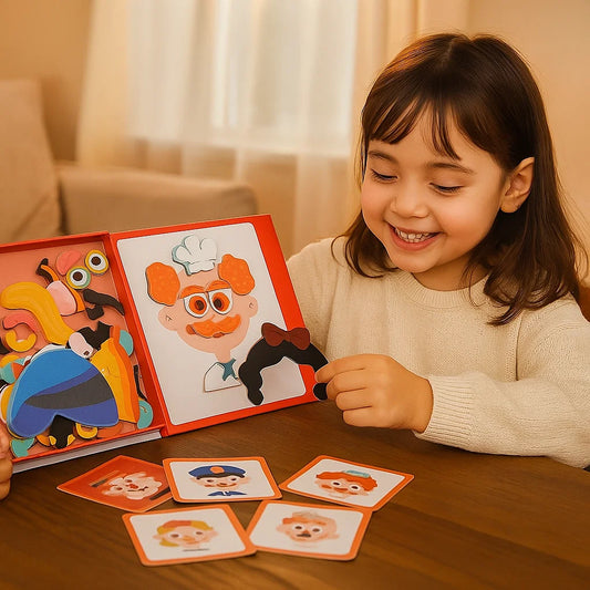 Educational Facial Expression Learning Puzzle for Kids