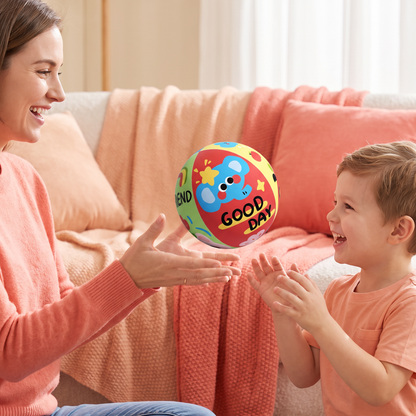 Soft & Safe Silent Indoor Play Ball for Kids