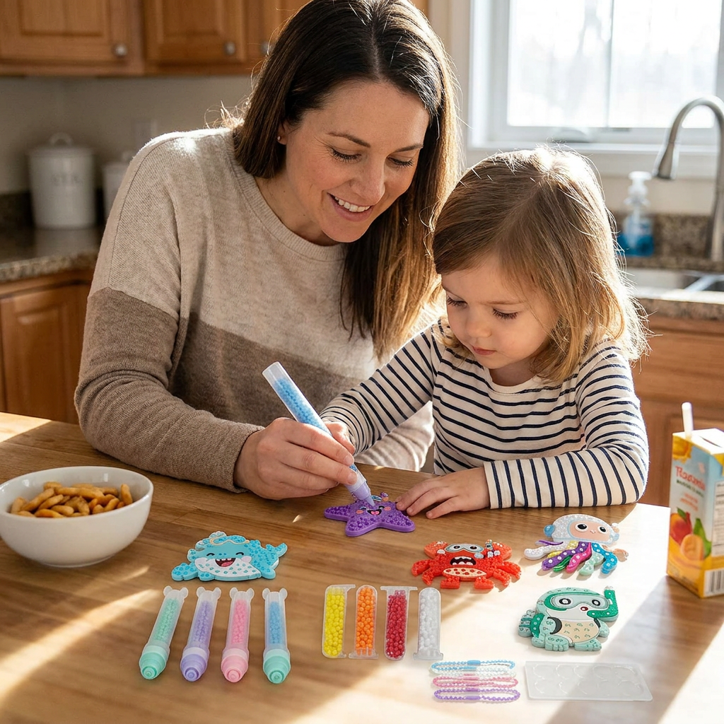 DIY Bead Art Pen Kit – Create & Decorate Animal Designs