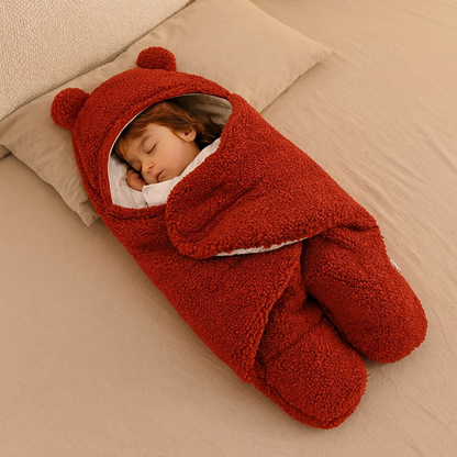 Baby Blanket and Pajamas in Bear Design