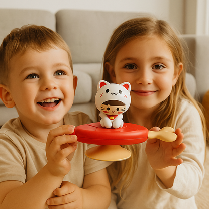 Montessori Suction Cup Spinner – Rotating Educational Toy