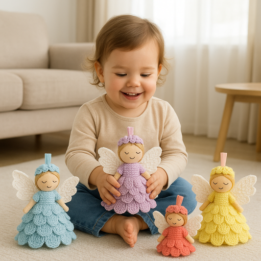 DIY Crocheted Angel Kit