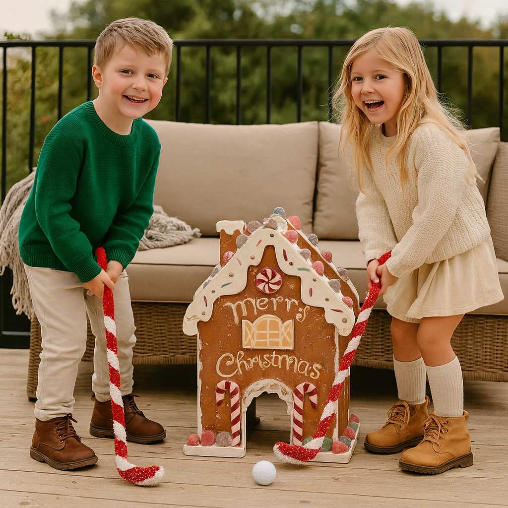 Gingerbread Golf Christmas Toy