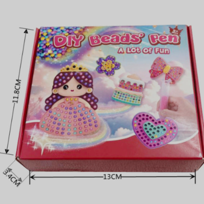 Magical Bead Painting – DIY Set for Kids