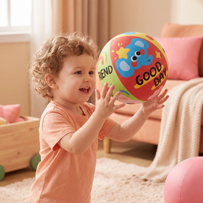 Soft & Safe Silent Indoor Play Ball for Kids