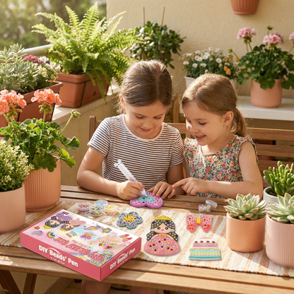 Magical Bead Painting – DIY Set for Kids