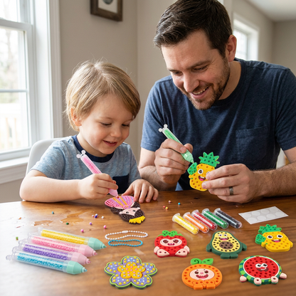 DIY Bead Art Pen Kit – Create & Decorate Animal Designs