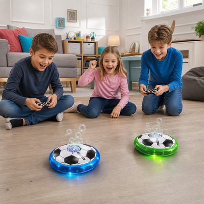 Remote Control Soccer Bubble Ball with Lights & Music