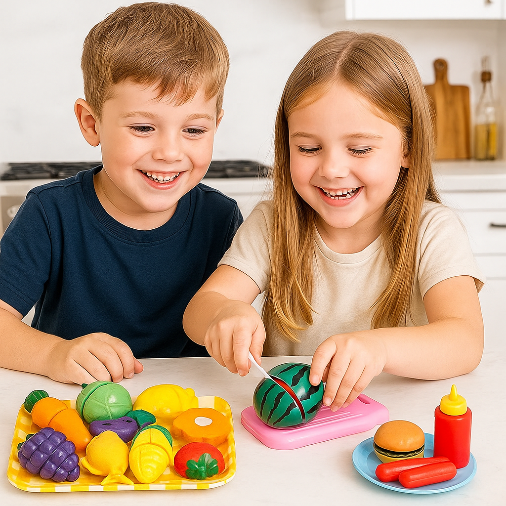 Fruit & Vegetable Cutting Play Set