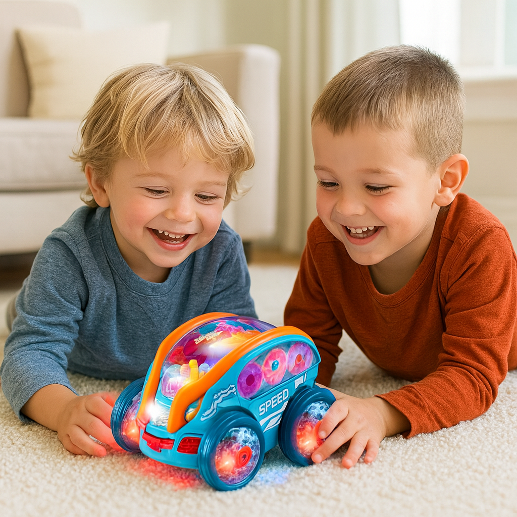 Glowing Somersault Car