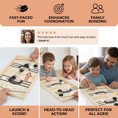 Wooden Sling Shot Chess board game