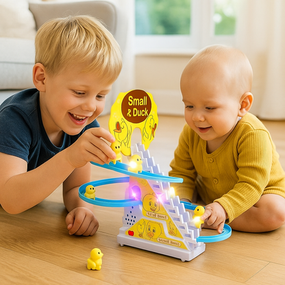 Duck Slide Roller Coaster Fun