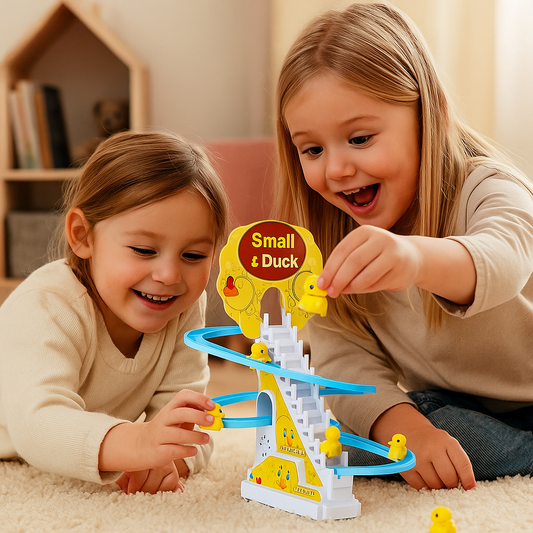 Duck Slide Roller Coaster Fun