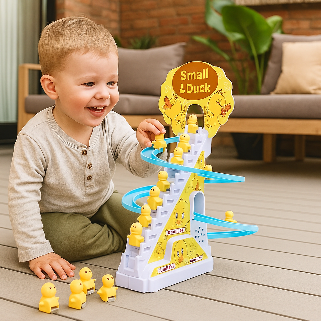 Duck Slide Roller Coaster Fun