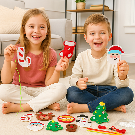 Safe Felt Christmas Set for DIY Sewing