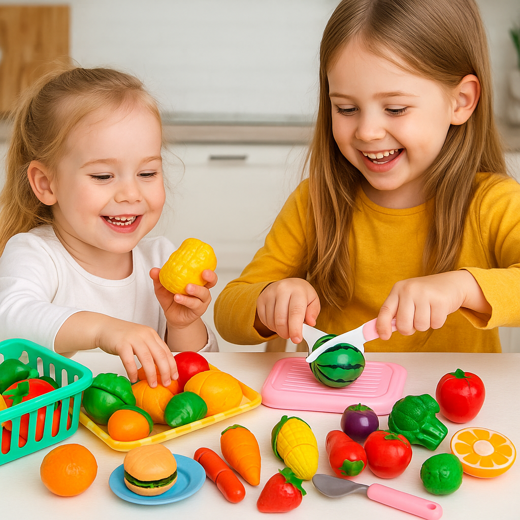 Fruit & Vegetable Cutting Play Set