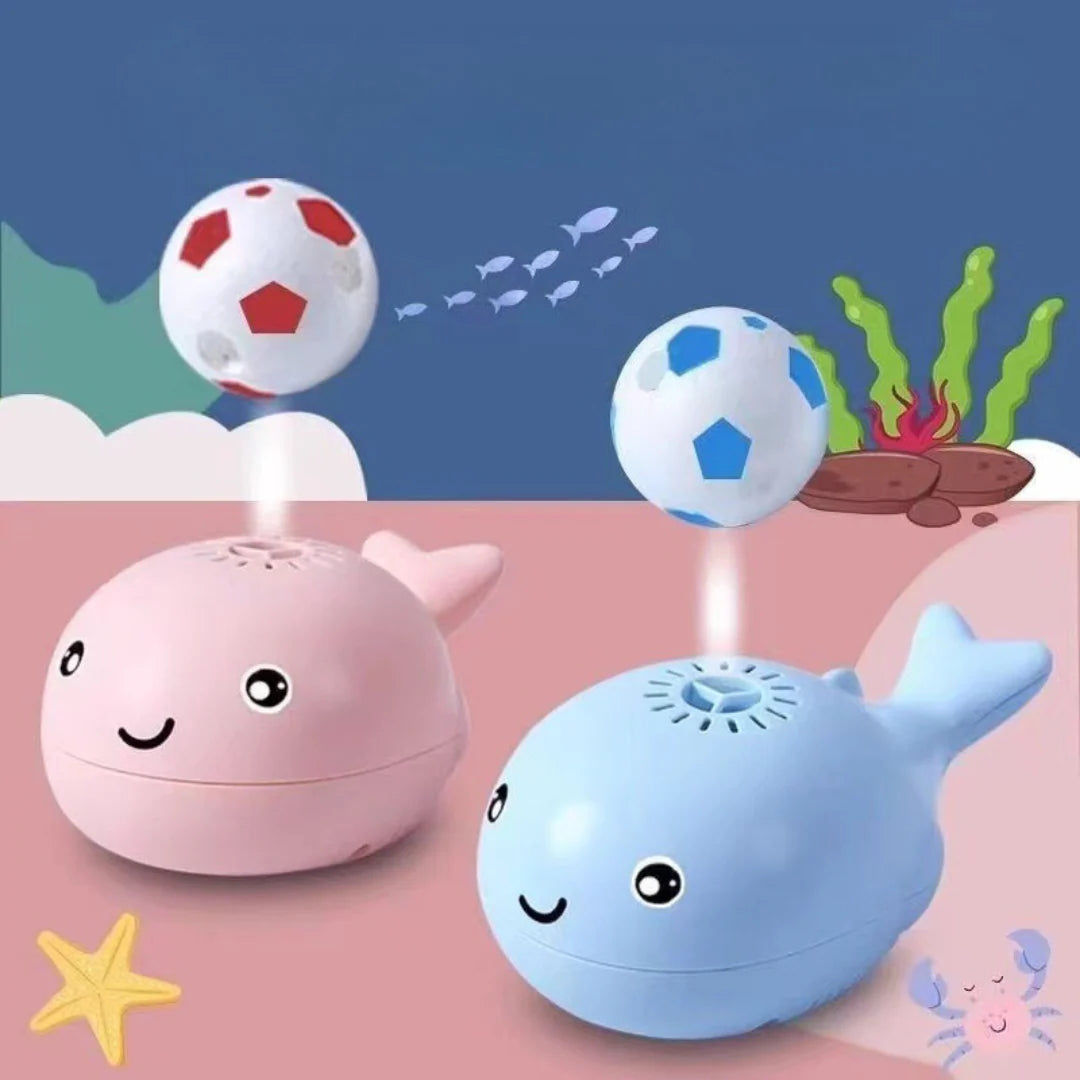 Whale Toy with Floating Ball