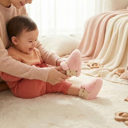 Fluffy Sock Shoes for Babies