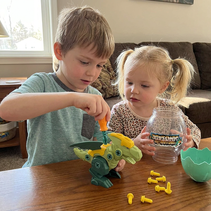 DIY Build & Transform Dinosaur Egg Toy