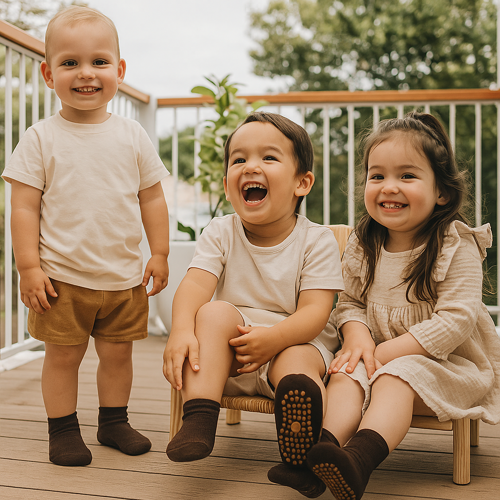 Safe Anti-Slip Socks For Children