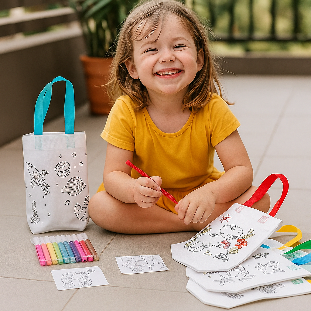 DIY Painting Bag Set with Pens