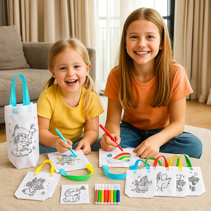 DIY Painting Bag Set with Pens