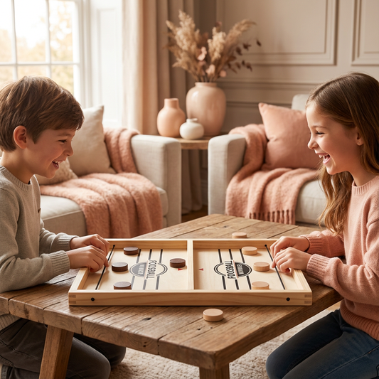 Wooden Sling Shot Chess board game