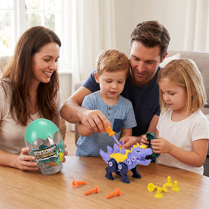 DIY Build & Transform Dinosaur Egg Toy
