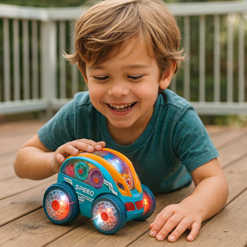 Glowing Somersault Car