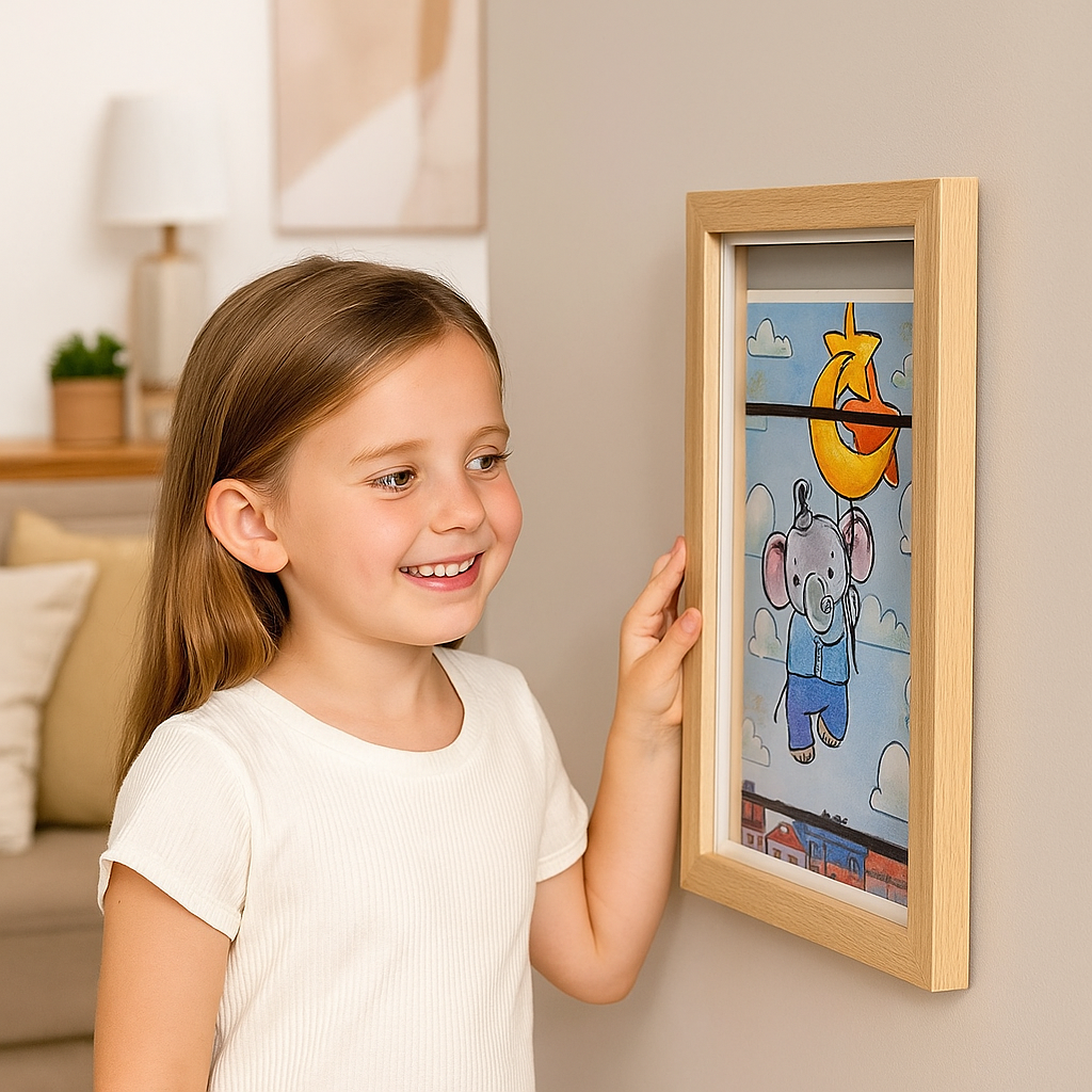 Kids Picture Frame for 150 Drawings